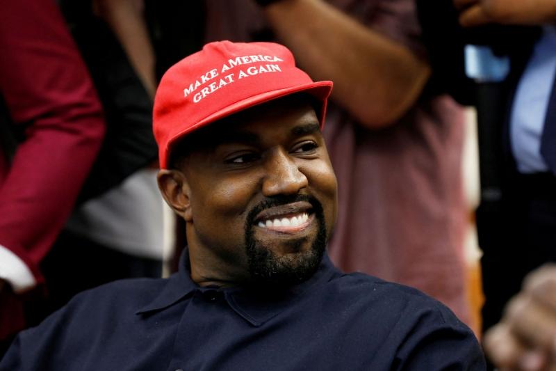 Kanye West在一連串失言之後慘遭被取消。（路透）