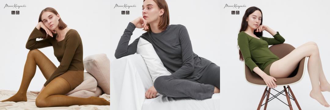 Uniqlo and Mame Kuroqouchi全新秋冬系列多款上衣皆是加入HEATTECH科技材質與羊毛混紡製作。