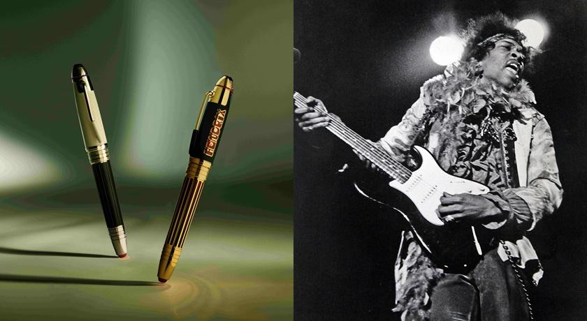 萬寶龍致敬「吉他之神」Jimi Hendrix！鋼筆印有「肖像和簽名」粉絲必收