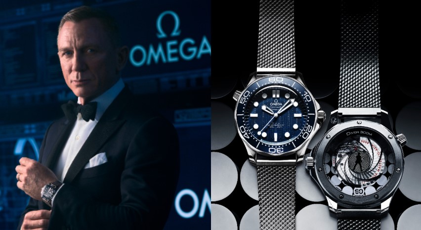 OMEGA pays tribute to the legendary Pound Daniel Craig 