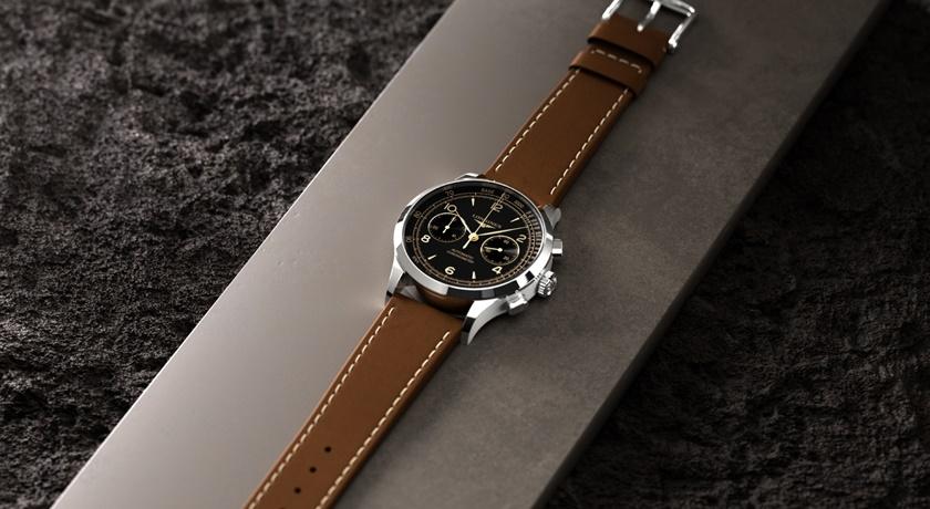 浪琴Record開創者系列首款「計時碼錶」亮相！黑金配色可運動、可紳士