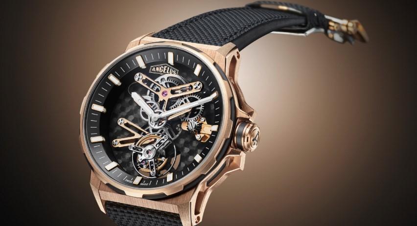 Angelus腕錶強勢登台　鏤空機芯透視機械工藝美