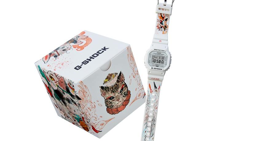 G-SHOCK聯手台灣最紅「刺青師」！貓咪、滷肉飯變超萌腕錶 4千有找