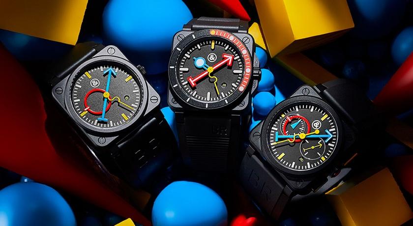 紅、黃、藍三色指針太另類！「建築師」設計的腕錶超乎想像
