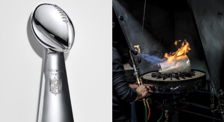 NFL超級「盃」成亮點　Tiffany工藝精雕冠軍銀盃