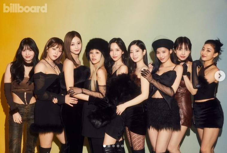 TWICE日前出席告示牌音樂界女性獎(Billboard’s 2023 Women in Music)頒獎典禮。