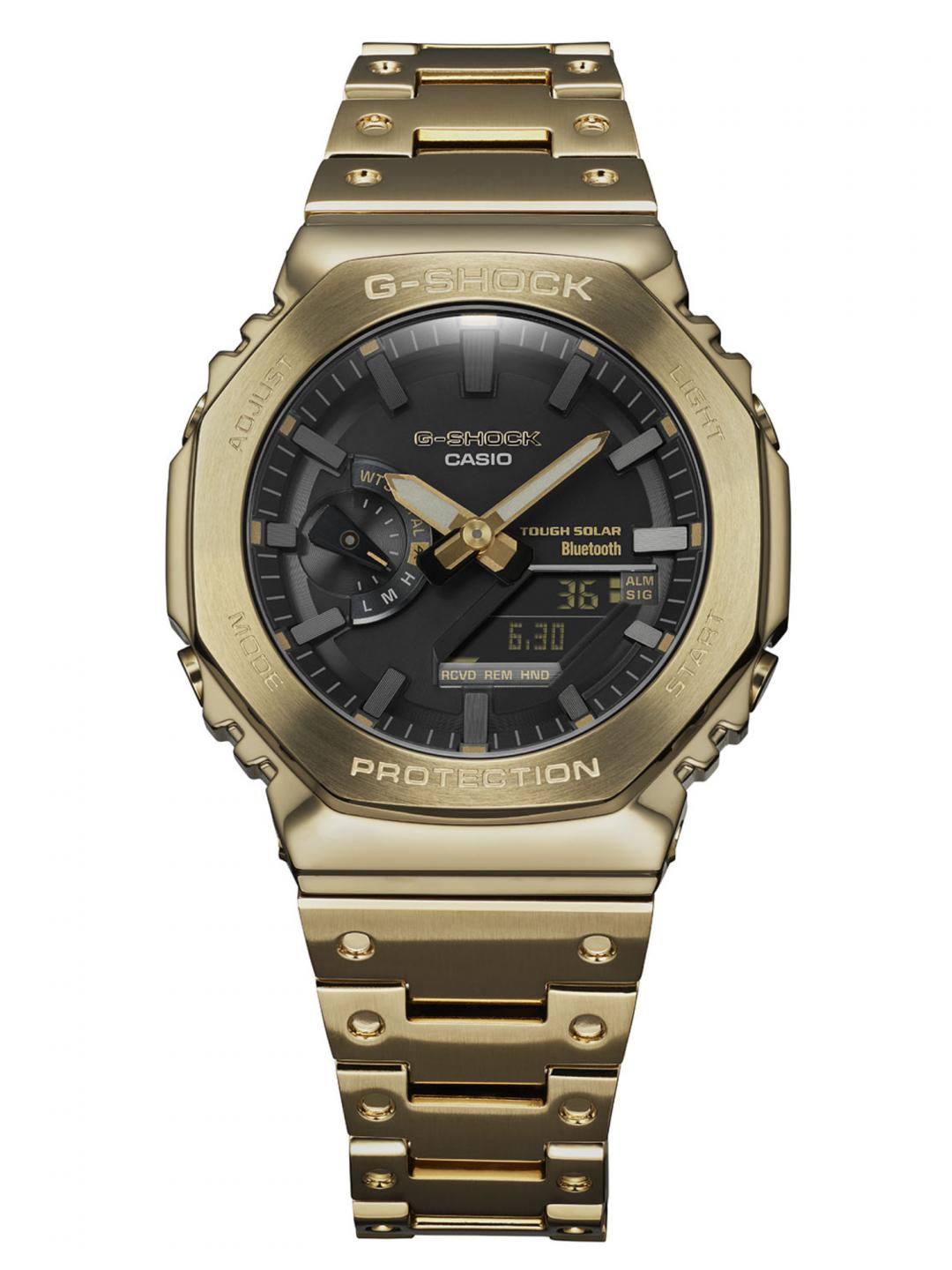 G-SHOCK全金屬GM-B2100GD-9A錶款，17,000元。
