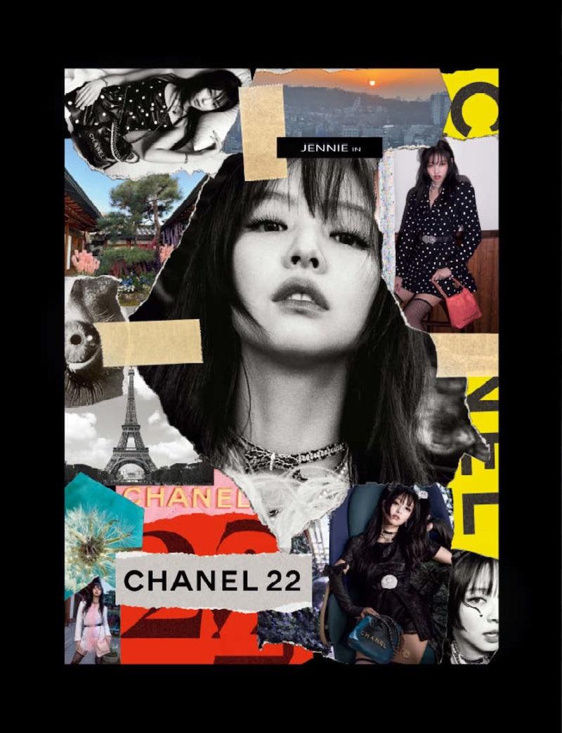 Jennie成為Chanel 22包款全新形象廣告代言人。（品牌提供）