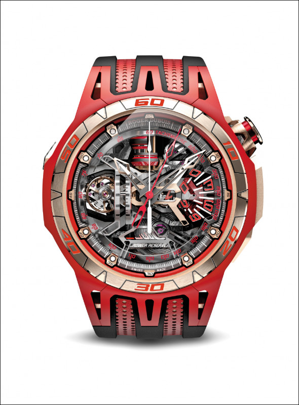 Roger Dubuis Monovortex™ Split-Seconds Chronograph追針計時碼錶，價格未定。