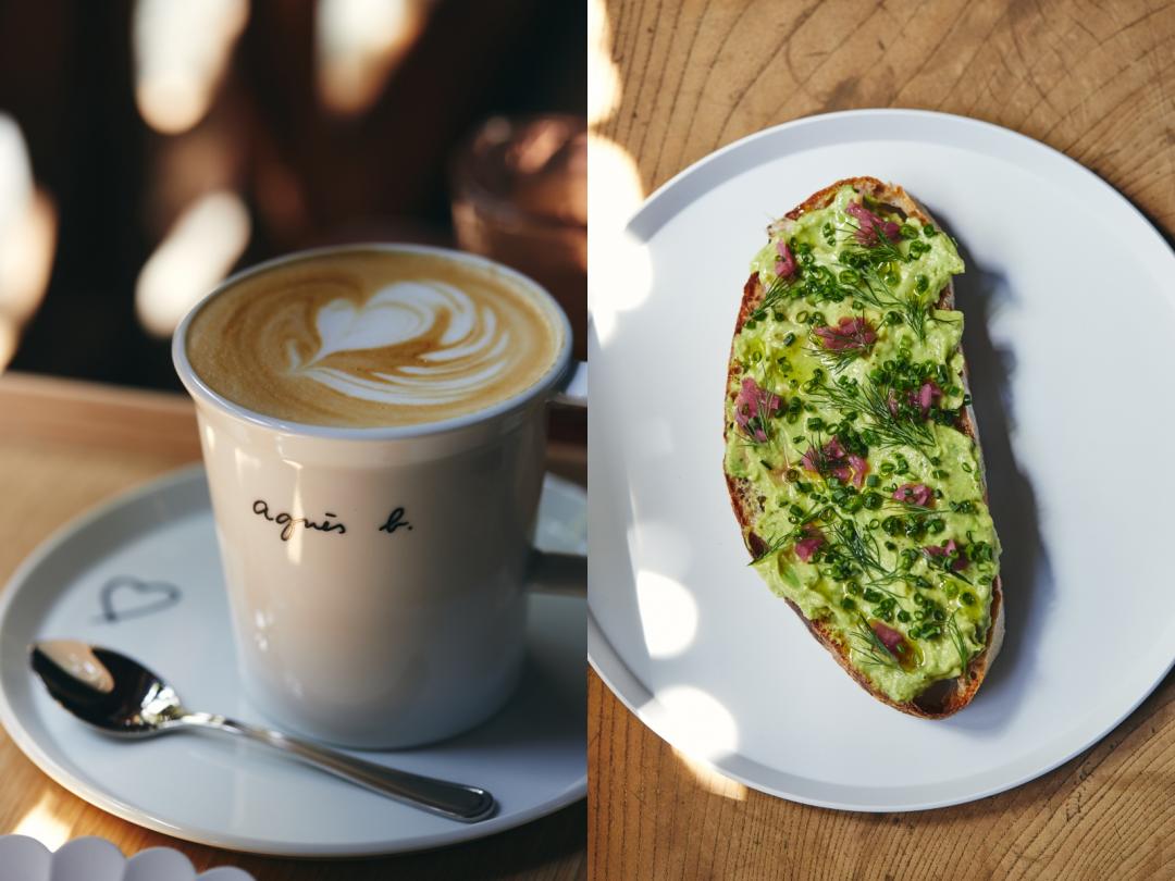 一樓的Café輕食由渥美彰人發想。（品牌提供）