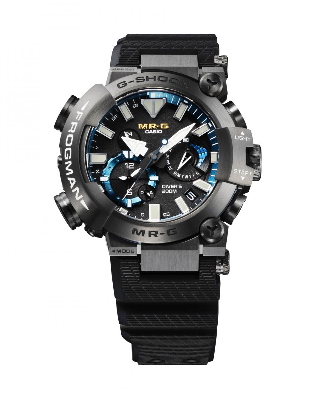 G-SHOCK FROGMAN蛙人系列MRG-BF1000R腕錶，150,000元。(G-SHOCK提供，以下同)