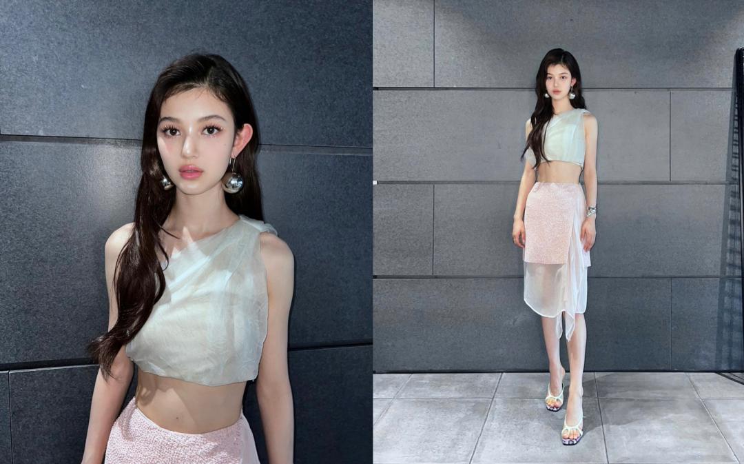 Danielle在首映會上的造型相當吸睛。（截自newjeans IG）