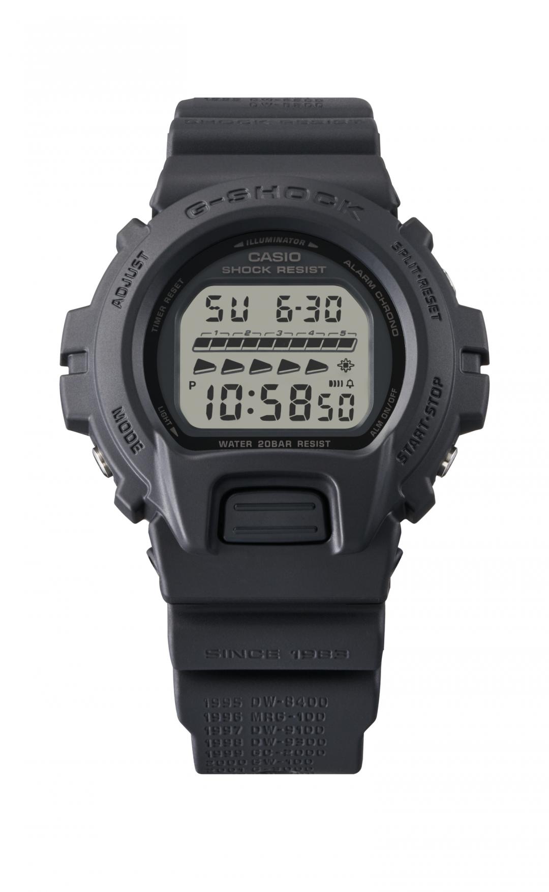 G-SHOCK DW-6640RE-1腕錶，4,200元。