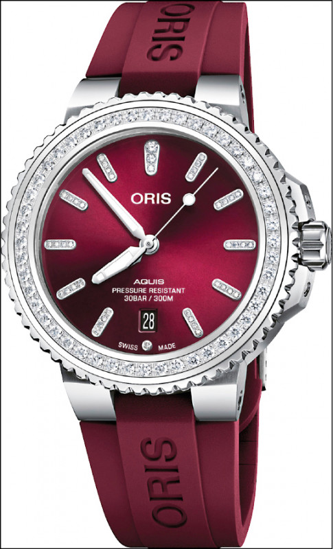 ORIS Aquis日期鑽錶，160,000元。