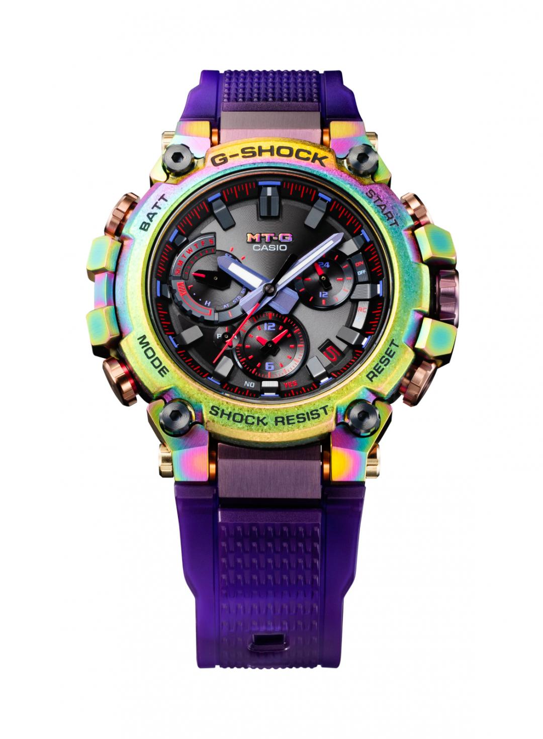 G-SHOCK MTG-B3000PRB錶款，42,000元。（G-SHOCK提供）