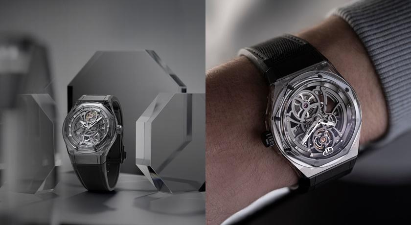 「藍寶石水晶玻璃」入錶又一新作來台！芝柏桂冠系列超輕盈僅85克