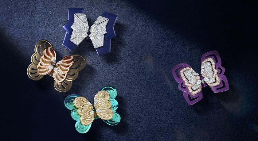 來自不同季節的四隻「寶石蝴蝶」！De Beers最新高級珠寶浪漫詩意