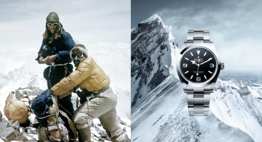 歡慶登頂珠穆朗瑪峰70年　勞力士新作致敬探險雙雄