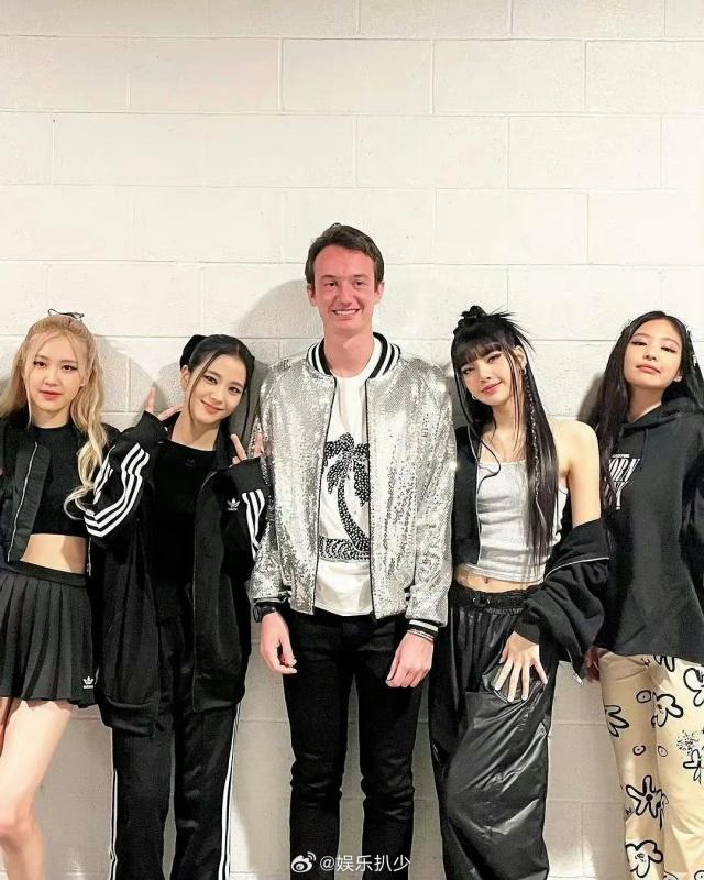 Frédéric Arnault過去曾現身BLACKPINK演唱會。（截自twitter）