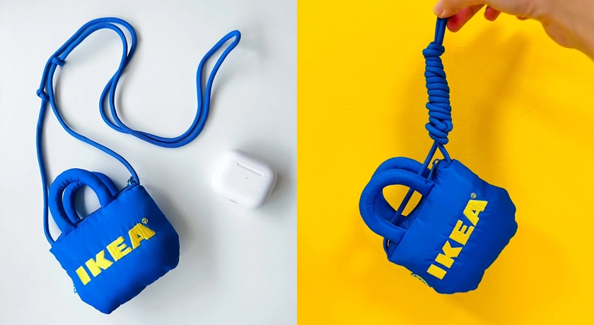 IKEA「藍色小廢包」爆紅！原來是超Q「耳機袋」只送不賣