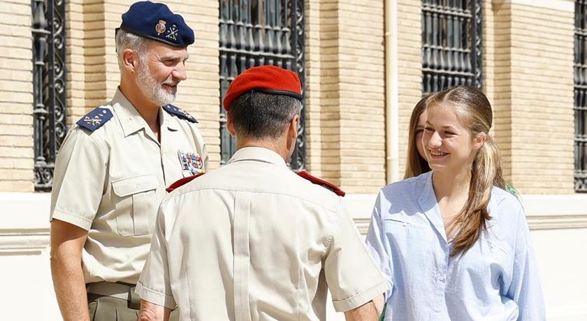 歐洲最美公主宣布「入伍」去！17歲「未來西班牙女王」接受軍事訓練向老爸看齊