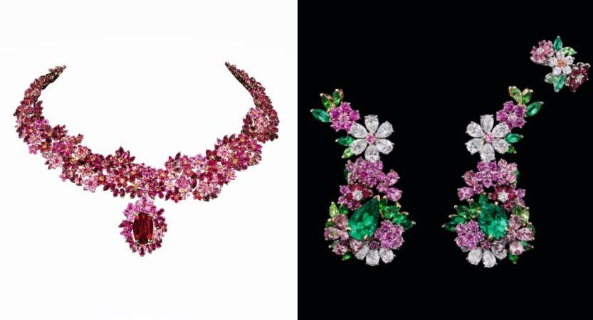 Dior高級珠寶展漫步繁花秘境！彩寶堆疊絕美花園　切割展現精巧工藝