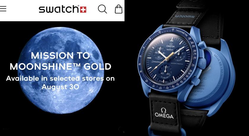 與歐米茄最近的距離！Swatch「藍月」聯名款今開賣 大批人潮漏夜排隊搶翻