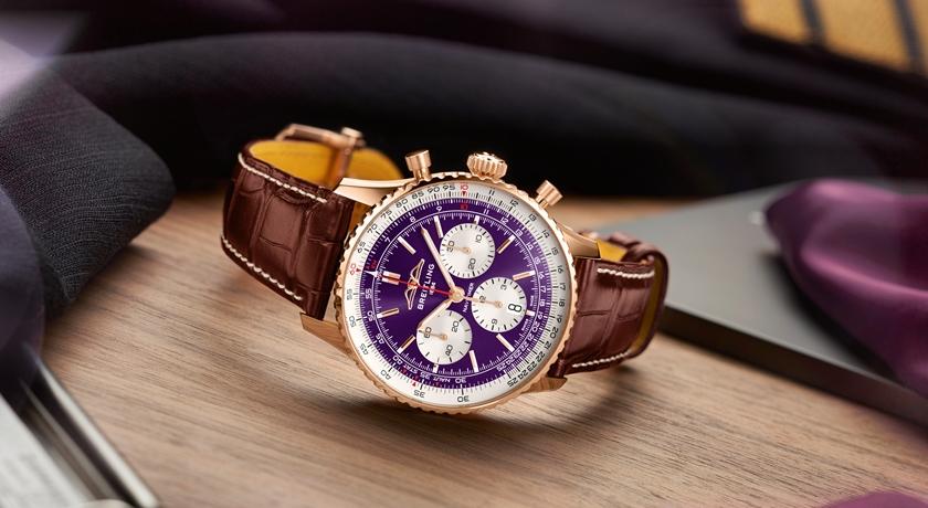 百年靈為台北101打造限量錶！吉祥寓意「紫色錶面」全球限量10只