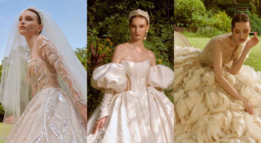 林莉推「公主系列」夢幻婚紗！英國女王、黛安娜王妃、灰姑娘都成靈感