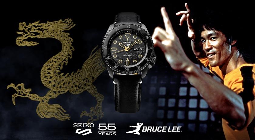 SEIKO 5 Sports找來李小龍助陣！「黃色運動服」變手錶超熱血 限量開賣