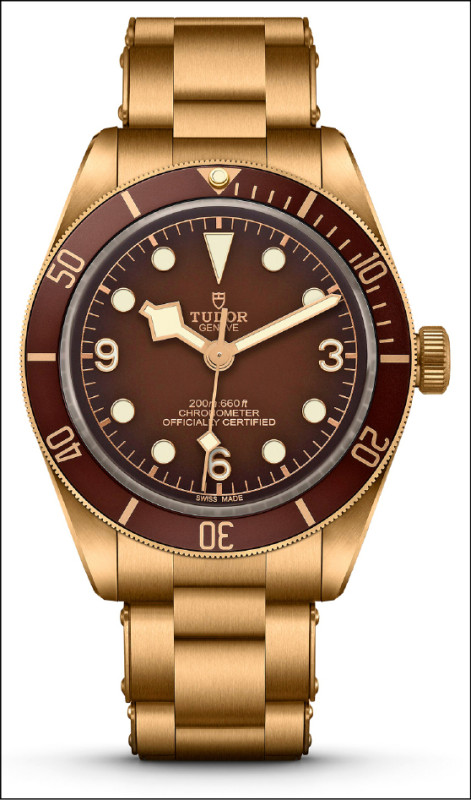 TUDOR BLACK BAY 58 BRONZE，推薦價155,000元。