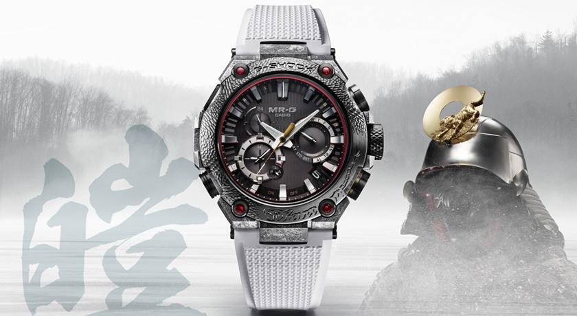 G-SHOCK頂級MRG系列推「日本武士」新作！鈦金屬錶殼藏細節 極限量開賣