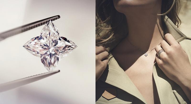 LV Diamonds系列珠寶在台上市！星形切割鑽石來自「經典圖紋」