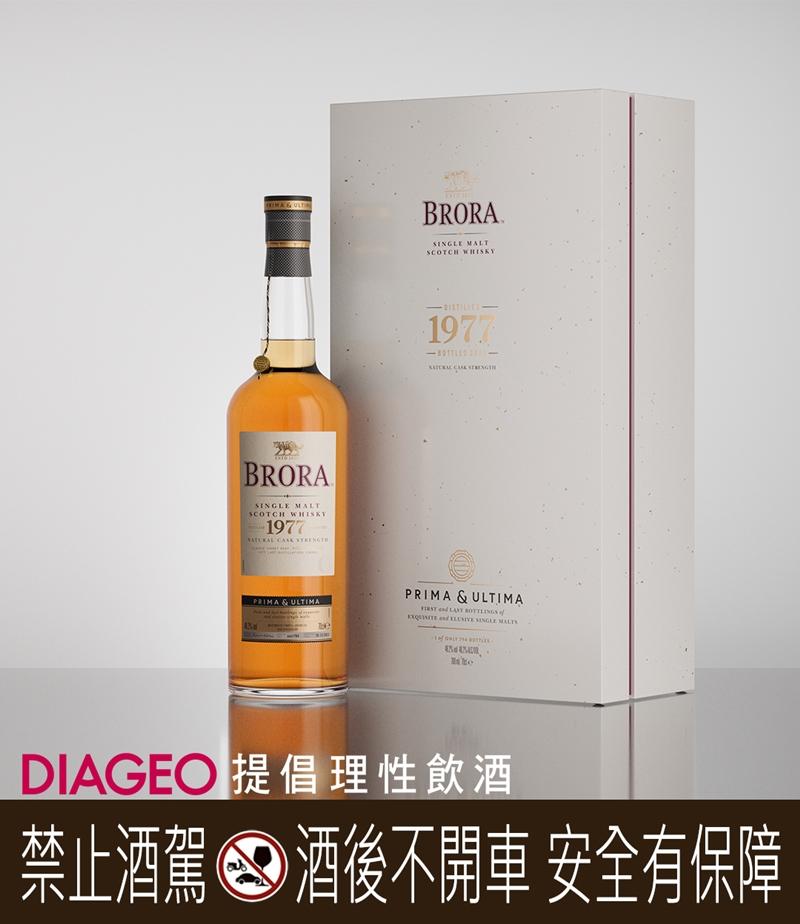 Prima & Ultima 4 Brora 1977，478,000元。（帝亞吉歐提供）