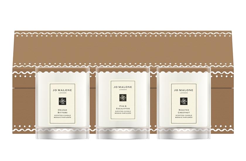 童話薑餅聖誕旅行香氛蠟燭套裝，4,200。（線上獨家）