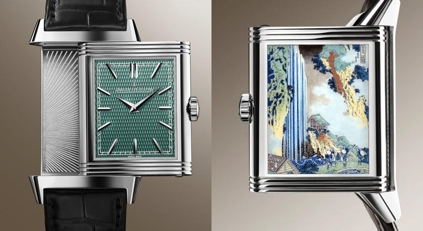 積家Reverso Tribute翻轉系列腕錶《木曾海道小野瀑布》，限量10只，3,620,000元。