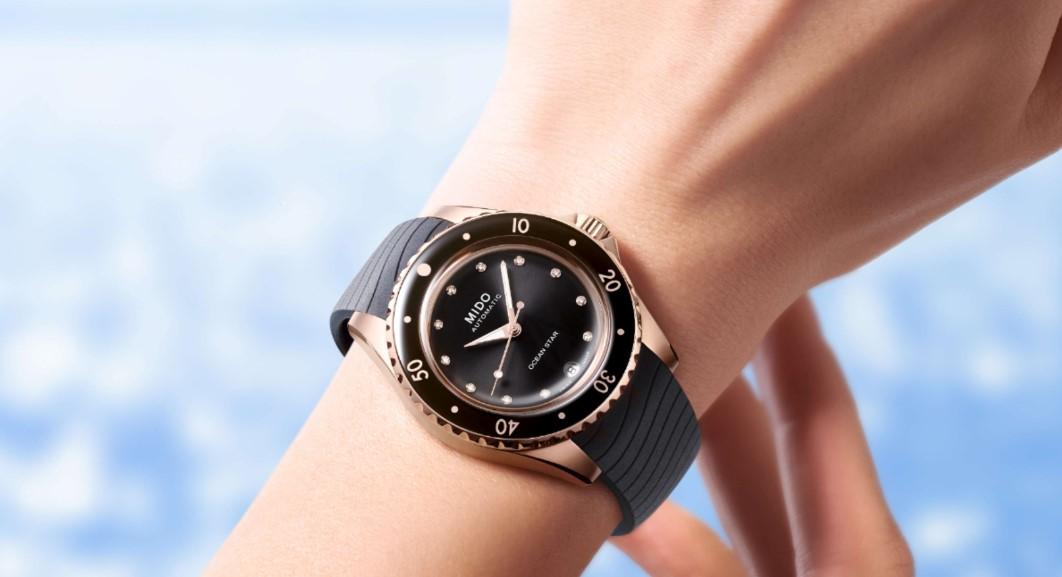 MIDO海洋之星女款潛水錶問世　首推36.5毫米錶徑帥氣不減