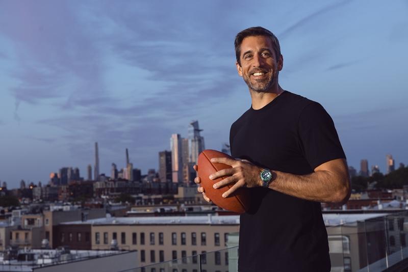 品牌大使Aaron Rodgers。（ZENITH提供）