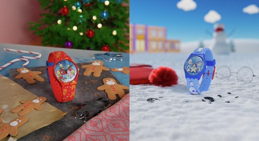Swatch聯名「辛普森家庭」打造耶誕錶！經典角色變裝登場 又萌又歡樂
