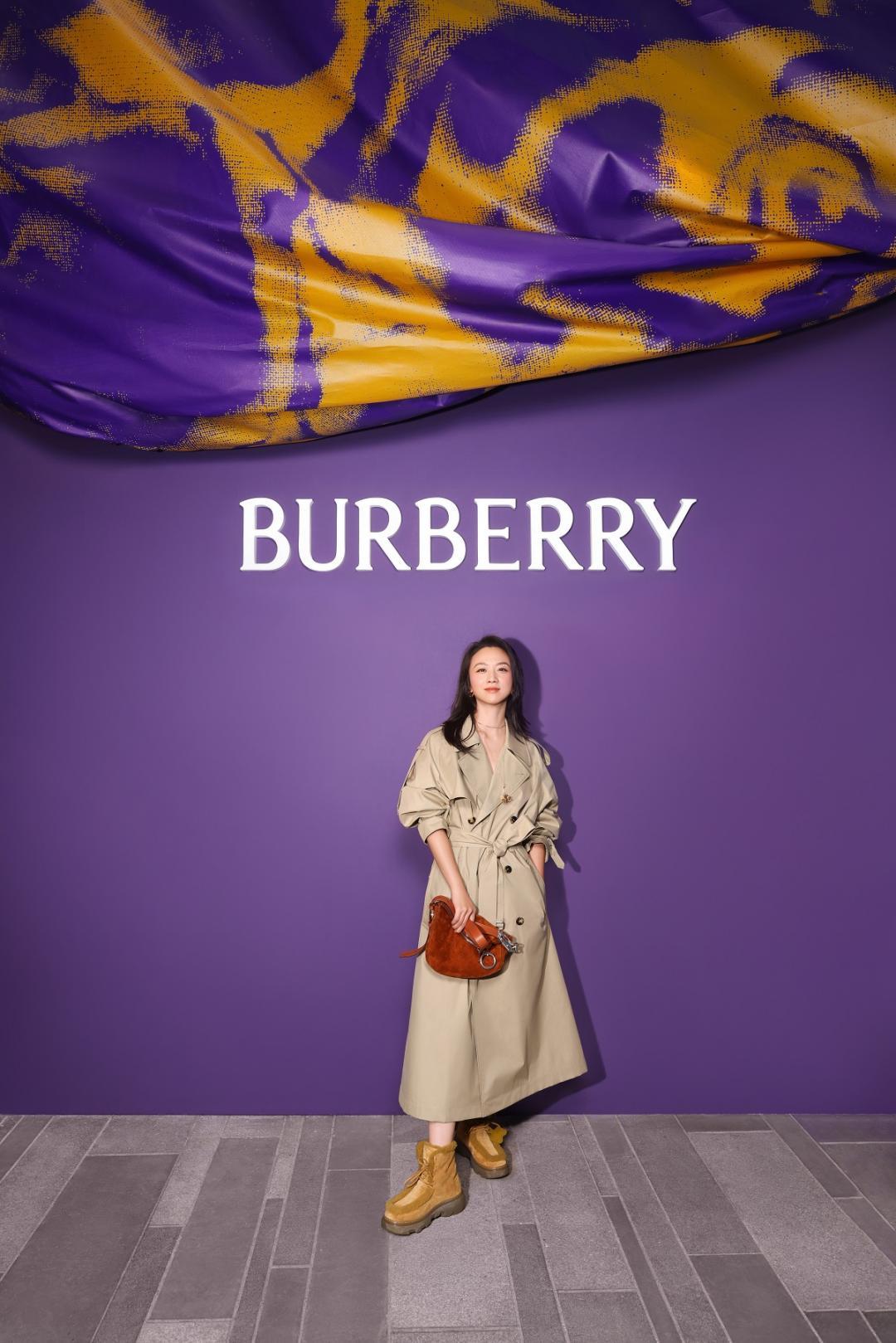 湯唯擔任Burberry代言人。(翻攝自IG)