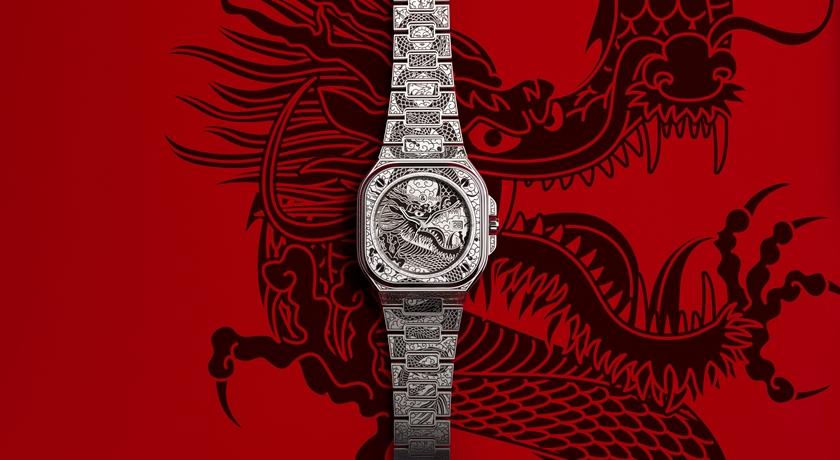 Bell & Ross品牌史上首只生肖腕錶！結合刺青技術的祥龍爬上錶盤