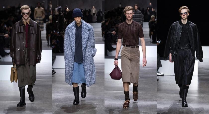 Fendi 2024秋冬男裝系列。