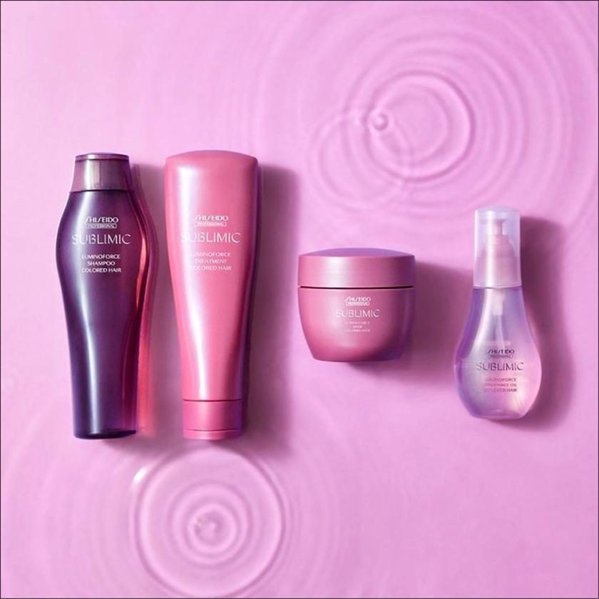 Shiseido Professional極光綻色系列，洗髮露、護髮乳、雙精萃，990～1,680元。