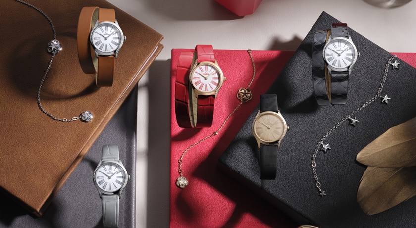 OMEGA最美女錶Mini Trésor推5款專屬錶帶！26毫米錶徑搭配鑽石 根本迷你珠寶