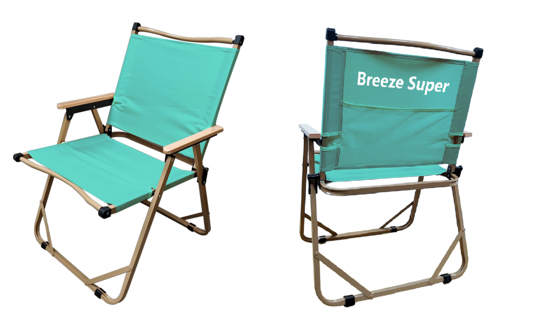 BREEZE SUPER質感生活露營椅。