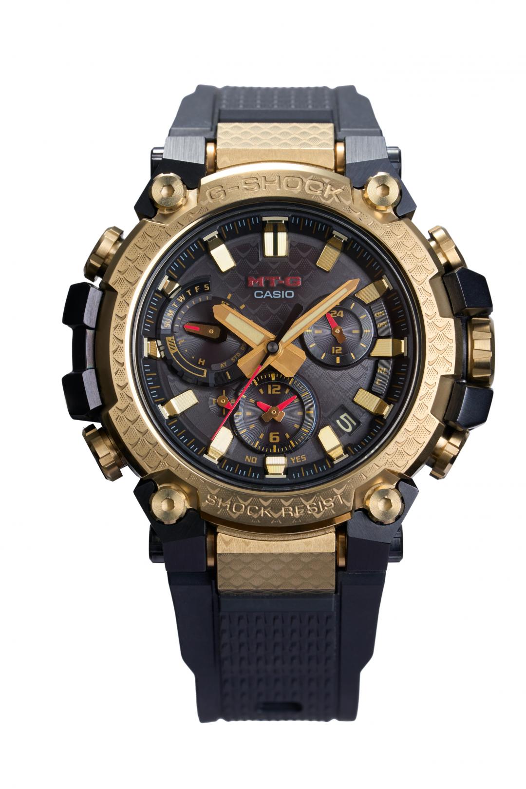 G-SHOCK金龍錶款MTG-B3000CXD-9A，35,000元。(G-SHOCK提供)