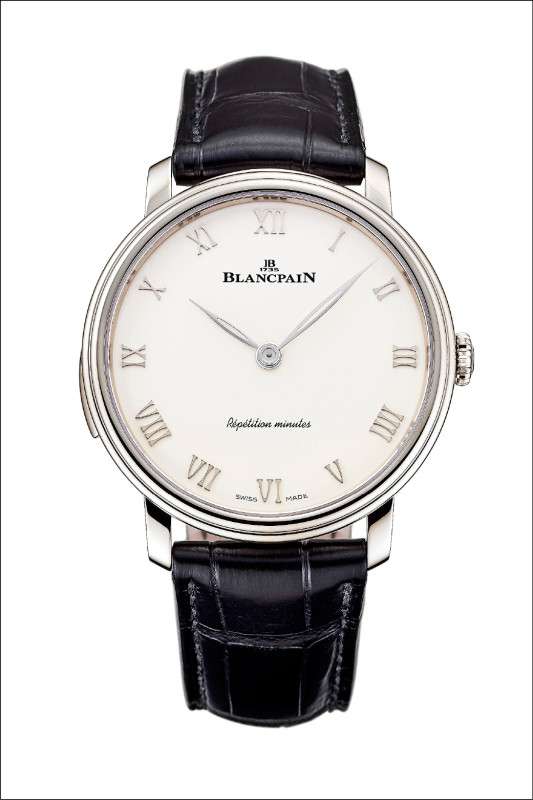 Blancpain龍年Villeret三問報時腕錶，10,014,000元。