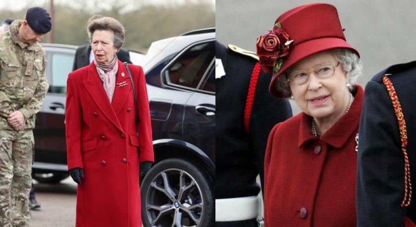 英國安妮公主的優雅造型藏洋蔥！繼承女王衣櫃後終於穿出場