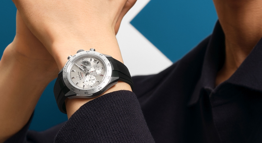 ZENITH為終極網球賽推全新計時腕錶！鈦金屬材質比精鋼輕盈30%