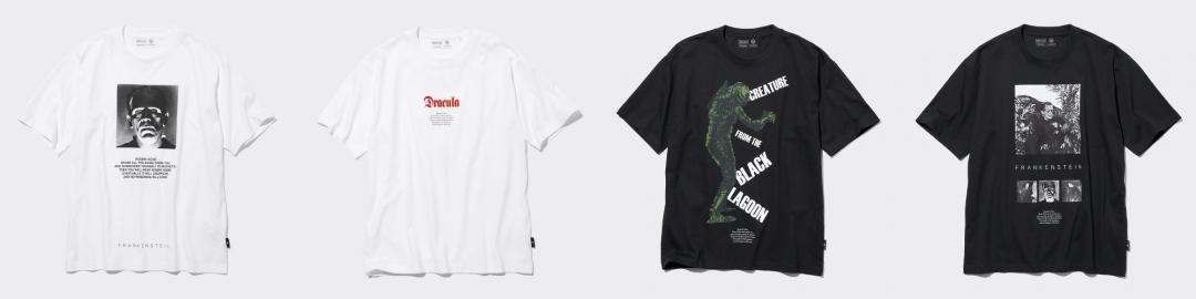 系列中還加入「環球怪物聯盟）」的經典角色合作，T-Shirt各NTD590。